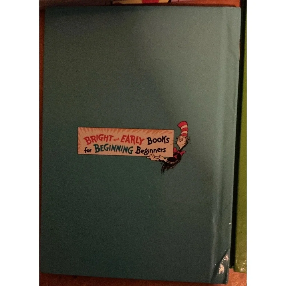 Lot Of 4 Dr Seuss book Hardcover Books The big Blue book For Beginner Books More